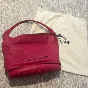 Longchamp: 3D Leather Hobo Bag